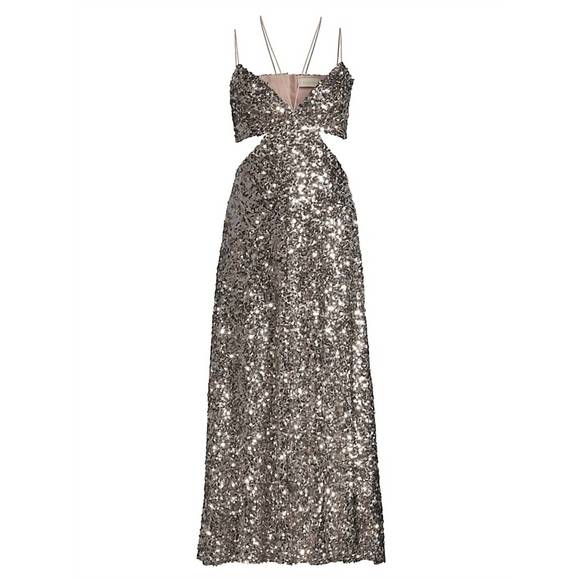 NEW SACHIN & BABI roux dress in silver - Picture 5 of 5
